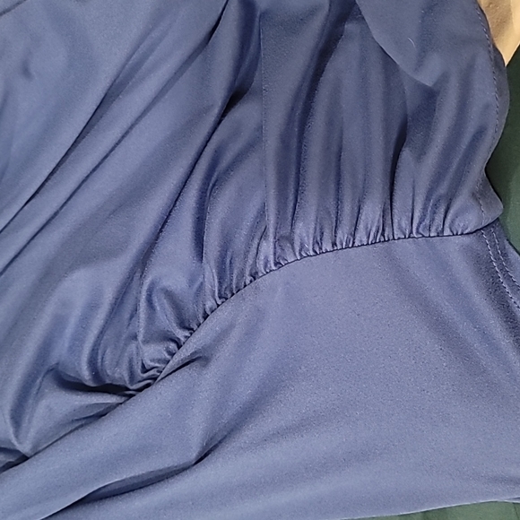 Shein Size 4X Two-Toned Wrap-Style Tube Dress - Picture 2 of 3